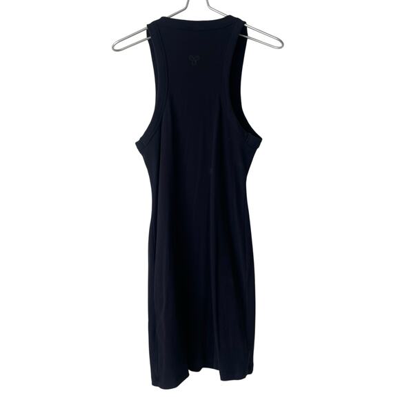 TNA Ribbed Black Juno Dress Fitted Short Size Medium - Picture 4 of 6